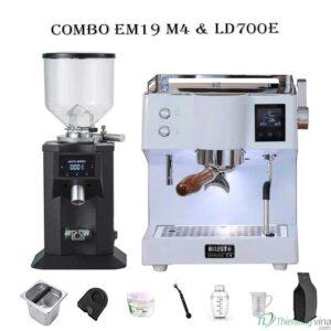Combo máy pha cà phê Milesto EM19 M4 + LD700E